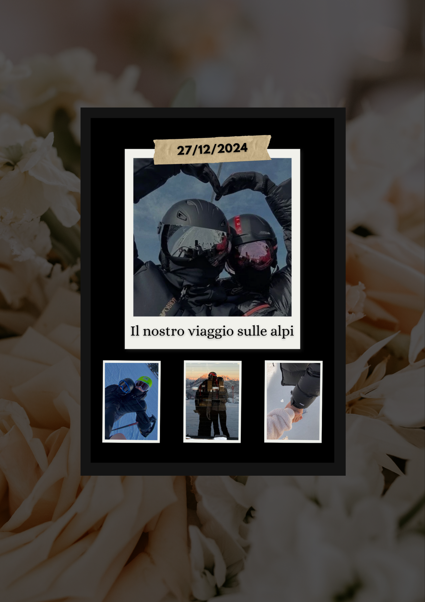 Memorylab™ - Poster polaroid 4 foto